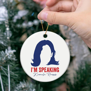 Kamala Harris Ornament 2024, I'm Speaking Ornament, Kamala Ornaments, Election 2024