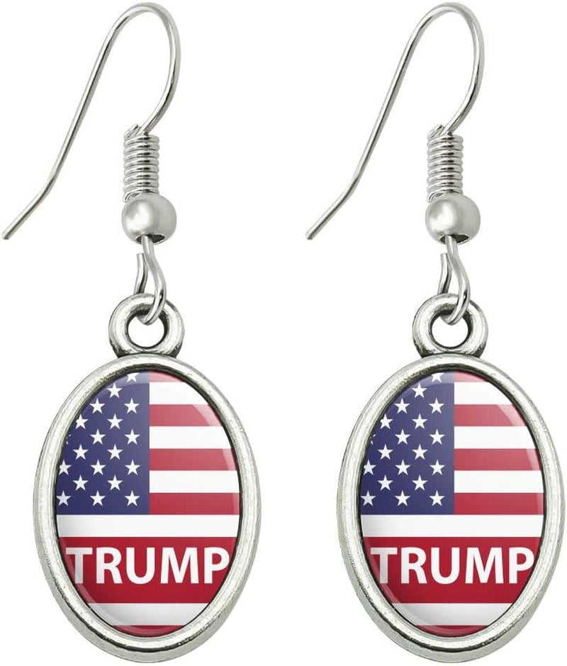 President Trump American Flag Republican, Trump Earrings, Election 2024