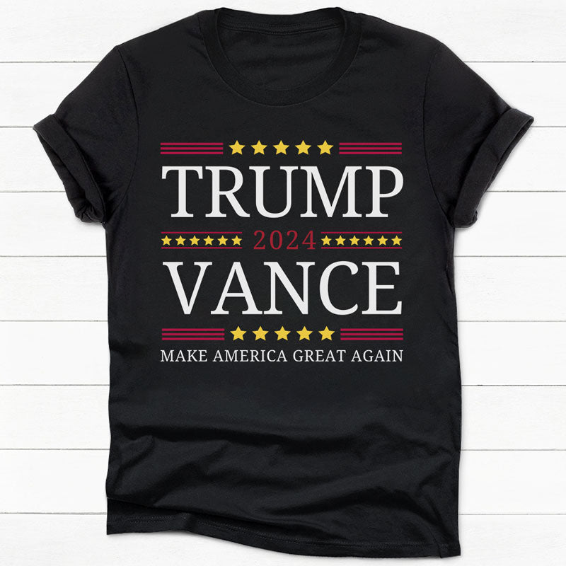 Trump Vance 2024 Make America Great Again, Trump Dark Shirt, Gift For Trump Supporters, Election 2024