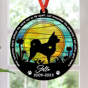 Inside Your Heart, Personalized Suncatcher Ornament, Car Hanger Memorial Gifts