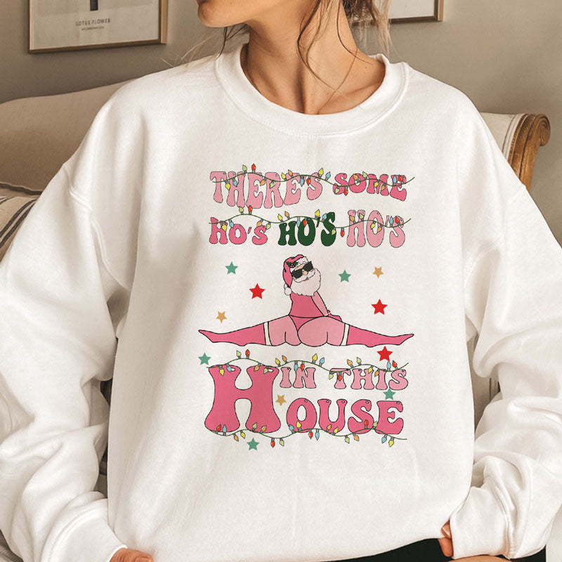 There's Some Ho's Ho's Ho's, Christmas Gift Ideas, Kid Sweatshirt, Christmas sweaters