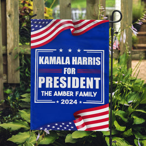 Kamala Harris For President 2024, Kamala Harris Personalized House Flag, Home Decoration, Election 2024