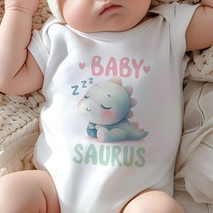 Baby Saurus, Personalized Baby Clothes, Custom Baby Onesies, Baby Shower Gifts