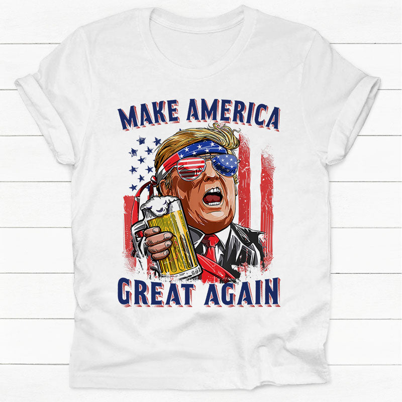 Make American Great Again, Personalized Light Shirt, Trump Shirt, Election 2024