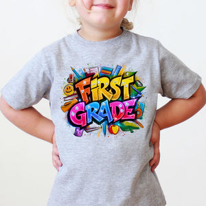 Happy First Day Of School, Personalized Shirt, Back To School Shirt