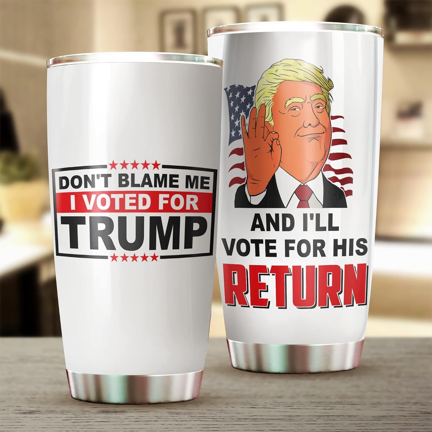 Don't Blame for Me I Voted for Trump Tumbler, Election 2024