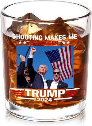 Trump Fight Rock Glass, Trump Assassination, Election 2024