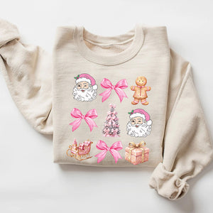 Coquette Christmas Gingerbread, Christmas Gift Ideas, Kid Sweatshirt, Christmas sweaters