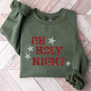 Oh Holy Night, Christmas Gift Ideas, Kid Sweatshirt, Christmas sweaters