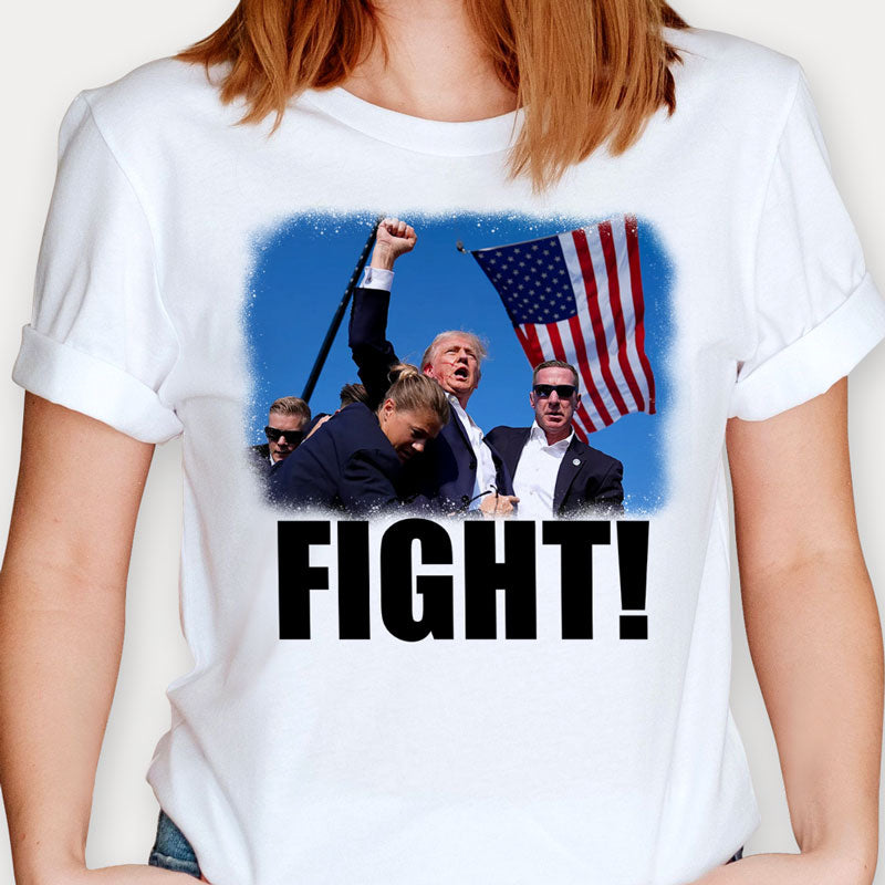 Fight Shirt, Trump Assassination Shirts, Trump 2024, Gift For Trump Fans, Election 2024