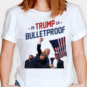 Trump 2024 Bulletproof, Trump Assassination Shirt, Gift For Trump Supporters, Election 2024