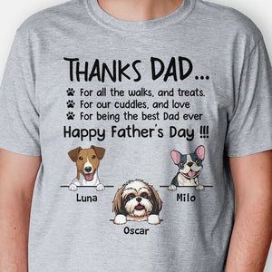 For All The Walks And Treats, Personalized Shirt, Gifts for Dog Lovers, Mother's Day Gifts