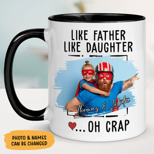 Like Mother Like Daughter, Personalized Coffee Mug, Mother's Day Gifts, Custom Photo