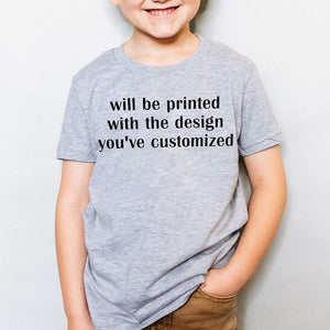 KIDSHIRT Replicate Your Customized Design Onto A Kid Shirt