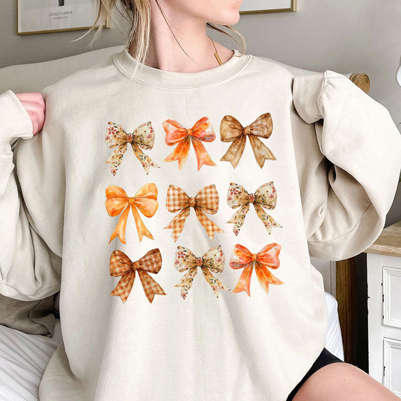 Coquette Fall Sweatshirt, Autumn Sweatshirt, Fall Leopard Sweater, Thanksgiving Shirt