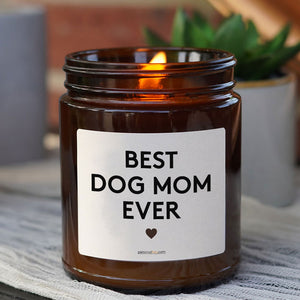 Thanks For Picking Up My Poop, Personalized Glass And Scented Candle, Birthday Gift, Mother's Day Gift Box