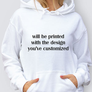 LIGHT HOODIE Replicate Your Customized Design Onto A Light Hoodie