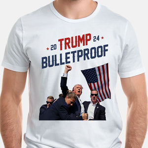 Trump 2024 Bulletproof, Trump Assassination Shirt, Gift For Trump Supporters, Election 2024