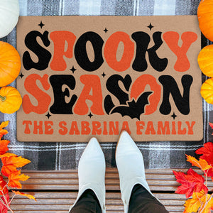 Spooky Season, Personalized Doormat, Halloween Doormat, Home Decor