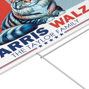 Harris Walz Yard Sign, Personalized Yard Sign, Kamala Harris Supporters, Election 2024