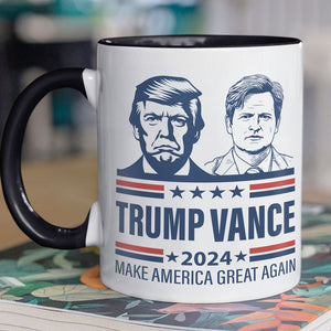 Trump Vance 2024 Make America Great Again, Trump Vance Supporters Mug, Election 2024