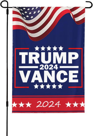 Trump Vance 2024 Garden Flags, Gift For Trump Supporters, Election 2024