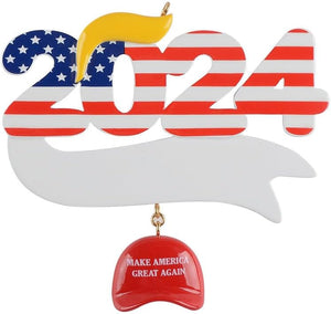 Make America Great Again, Trump 2024 Ornaments, Gift For Trump Fans, Election 2024