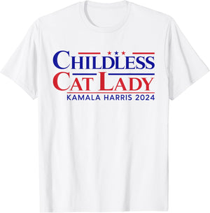 Childless Cat Lady Kamala 2024, Kamala T Shirt, Election 2024