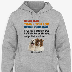 Bite Him On The Butt, Personalized Shirt, Gifts for Dog Lovers, Custom Photo