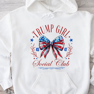 Trump Girl 45 47 Social Club, Trump Shirt, Gift For Trump Supporters, Election 2024