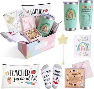 Gift Box For Teacher, Back to School Tumbler for Teacher, Teacher Gift