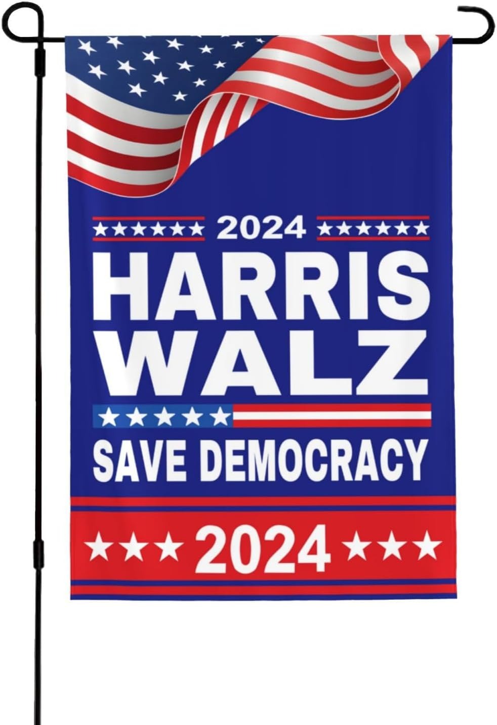 Kamala Harris Walz 2024 Garden Flag, Gift For Kamala Harris Supporters, Election 2024