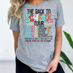 The Back To School Tour, Bruh We Back, Personalized Shirt, Gifts For Girl