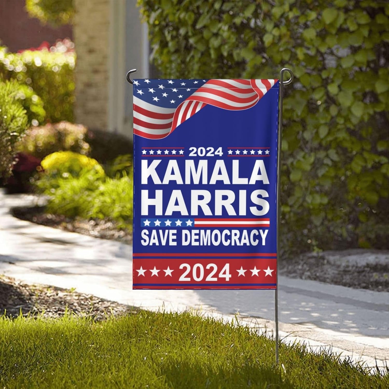 Kamala Harris 2024 Garden Flag, Gift For Kamala Harris Supporters, Election 2024