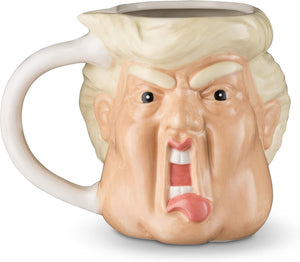 Funny Trump Face Novelty Mug