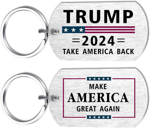 Make America Great Again MAGA Trump 2024 Keychain, Election 2024