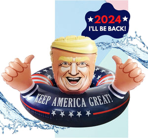 Keep America Great Pool Float for Summer 2024, Gifts For Trump Fans, Election 2024