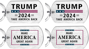 Make America Great Again MAGA Trump 2024 Keychain, Election 2024