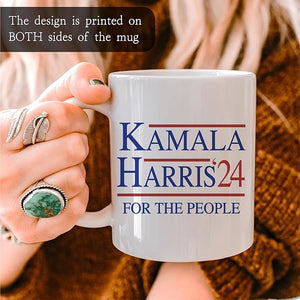 Kamala Harris'24 For The People, Kamala Harris Supporters Mug, Election 2024