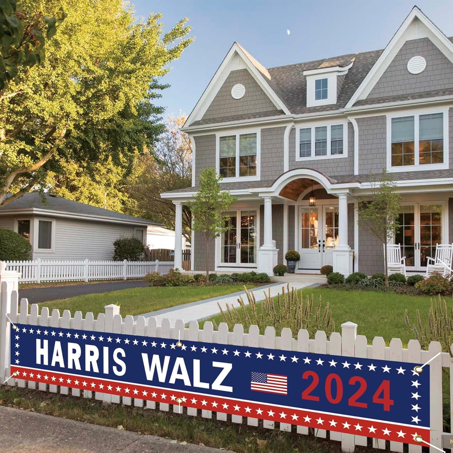 Harris Waltz 2024 Banner, Gift For Kamala Harris Supporters, Election 2024 $29.95 USD