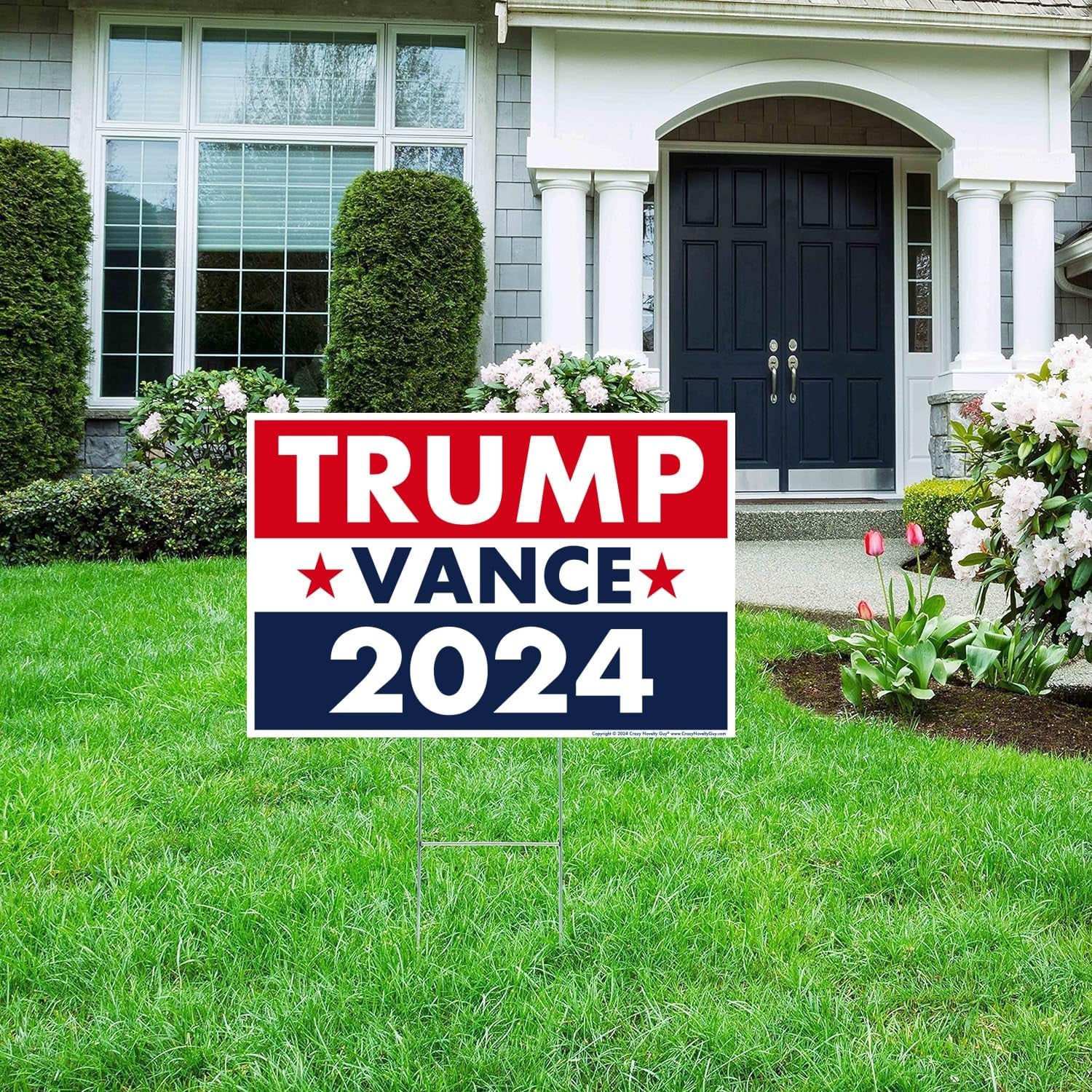 Trump Vance 2024 Yard Sign, Gift For Trump Supporters, Election 2024