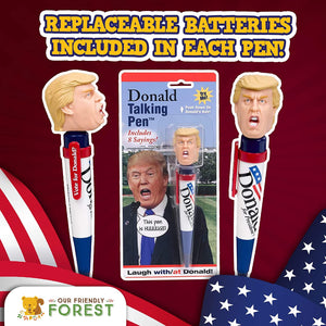 Talking Donald Trump Pen, 8 Sayings in His Real Voice, Gifts For Trump Fans, Election 2024