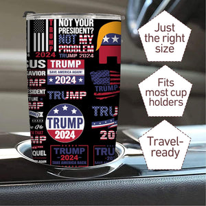 Trump 2024 Tumbler, Gift For Trump Supporters, Election 2024