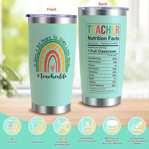 Gift Box For Teacher, Back to School Tumbler for Teacher, Teacher Gift