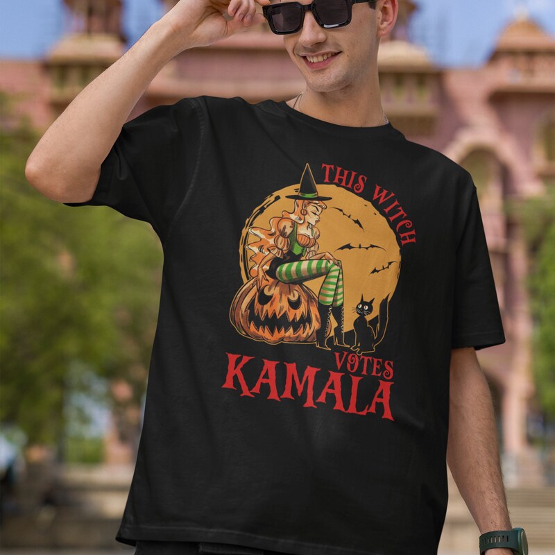 This Witch Votes Kamala, Kamala Harris Shirt, Gift For Kamala Harris Supporters, Election 2024