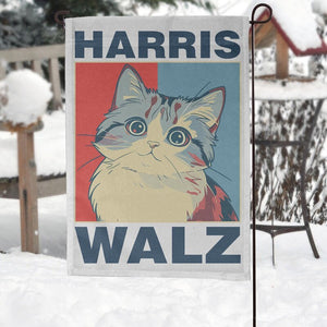 Harris Walz Cat Red Blue, Kamala Harris Flag, Gift For Kamala Harris Supporters, Election 2024