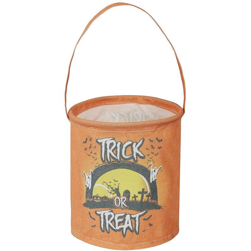 Halloween Bucket Halloween Trick or Treat Candy Bags, Halloween Candy Bags