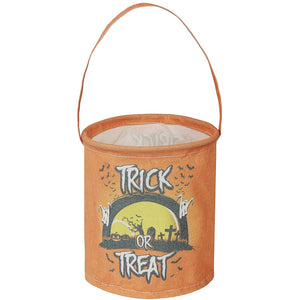 Halloween Bucket Halloween Trick or Treat Candy Bags, Halloween Candy Bags