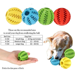 Dogs Rubber, Dog Ball For Puppy, Dogs Tooth Cleaning Snack Ball