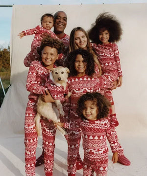 2024 Elegant Christmas Matching Pajama Set For The Whole Family.